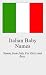 Italian Baby Names by Leah Beth
