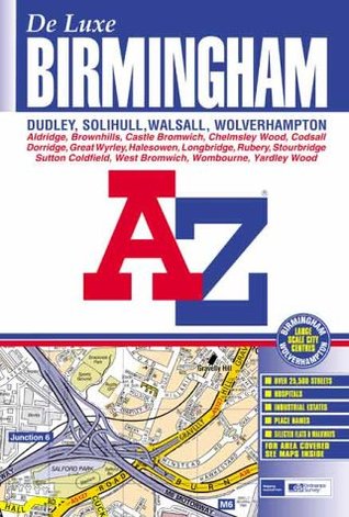 Street Map Of Dudley De Luxe Birmingham, Dudley, Solihull, Walsall, Wolverhampton By  Geographers' A-Z Map Company