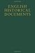 English Historical Documents: Volume 3 1189-1327