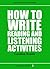 How to Write Reading and Listening Activities
