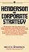 Henderson on Corporate Strategy by Bruce  Henderson