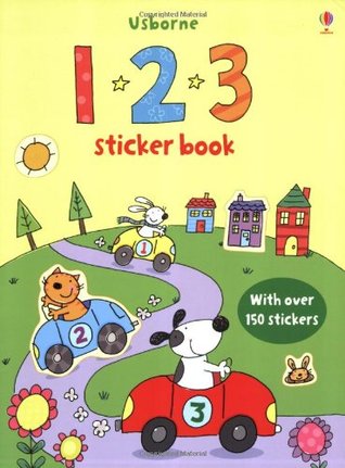 123 Sticker Book (Usborne Sticker Books)