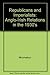 Republicans and imperialists: Anglo-Irish relations in the 1930s