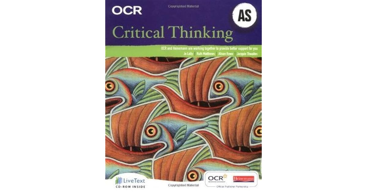 Ocr critical thinking image