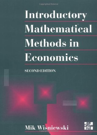 Introductory Mathematical Methods in Economics (Paperback)