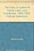 The Diary of Gathorne Hardy, later Lord Cranbrook, 1866-1892: Political Selections