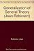 The Generalisation of the General Theory and other Essays