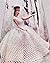 Crochet Bridal Gown Wedding Dress Pattern for 8-10-12-19 inch Dolls Barbie Ginny