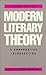 Modern Literary Theory by Ann Jefferson