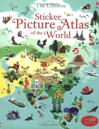 Sticker Picture Atlas of the World (Paperback)
