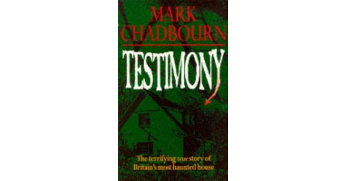 Testimony by Mark Chadbourn