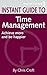 Time Management: Achieve mo...