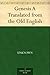 Genesis A Translated from t...