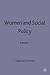 Women and Social Policy by Mary Kember