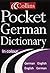 German Pocket Dictionary