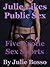 JULIE LIKES PUBLIC SEX: Five Erotic Sex in Public Shorts