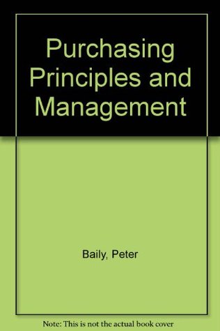 Purchasing principles and management (Paperback)