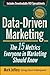 Data-Driven Marketing by Mark Jeffery Data-Driven Marketing by Mark Jeffery