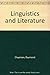Linguistics and literature:...