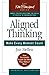 Aligned Thinking: Make Every Moment Count (The Ken Blanchard Series - Simple Truths Uplifting the Value of People in Organizations)