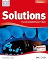 Solutions 2nd edition Pre-Intermediate. Student's Book by Oxford University Press