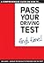 Pass Your Driving Test Firs...