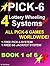 24 Pick-6 Wheeling Systems In 6 Sequential Books (24 Pick-6 Wheeling Systems - Book-1 of  6)