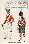 Infantry uniforms, including artillery and other supporting troops, of Britain and the Commonwealth, 1742-1855, in colour,
