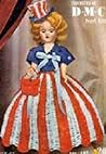 Miss America USA Doll - Vintage 1951 Crochet Patterns, Dress & Hat (for 7-8 inch Doreen, Duchess or PMA Dolls)