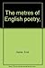 Metres of English Poetry (University Paperbacks)