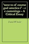 'next to of course god america i' - e e cummings - A Critical Essay