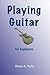 Playing Guitar for Beginners