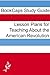 Lesson Plans for Teaching A...