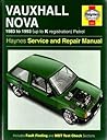 Vauxhall Nova Service and Repair Manual
