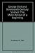 George Eliot and Nineteenth-Century Science. The Make-Believe of a Beginning