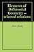 Elements of Differential Geometry -- selected solutions by chris zhong