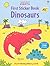 First Sticker Book Dinosaurs (First Sticker Books)