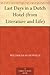 Last Days in a Dutch Hotel (from Literature and Life)