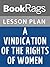 Lesson Plans A Vindication of the Rights of Women