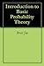 Introduction to Basic Probability Theory