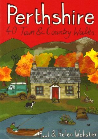 Perthshire: 40 Town & Country Walks (Paperback)