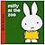 Miffy at the Zoo by Dick Bruna