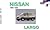 Nissan Largo 1993-1999 Owners Handbook