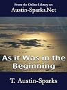 As It Was in the Beginning
