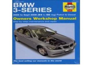 BMW 3-Series Petrol and Diesel Service and Repair Manual: 2005 to 2008 (Haynes Service and Repair Manuals) by Martynn Randall (2010-03-28)