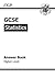 GCSE Statistics Answers (for Workbook) Higher (A*-G Course)