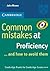 Common Mistakes at Proficiency. Book