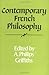 Contemporary French Philoso...