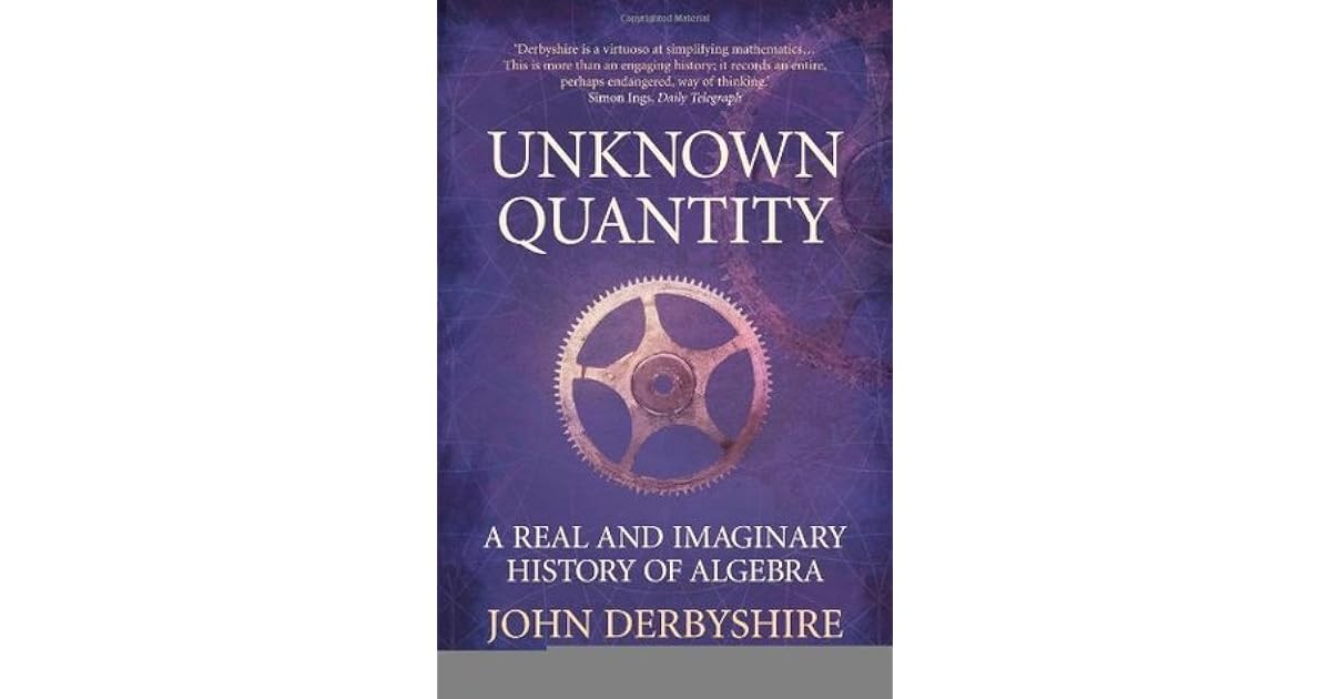 Unknown Quantity By John Derbyshire