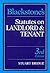 Blackstone's Statutes on Landlord and Tenant by Stuart Bridge